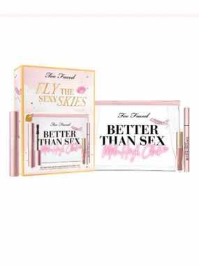 Too Faced Fly The Sexy Skies Makeup Set - NIB